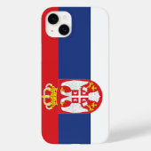 Servische vlag Case-Mate iPhone case (Achterkant)