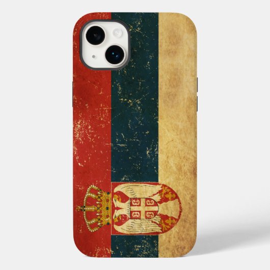 Servische vlag Case-Mate iPhone case (Achterkant)