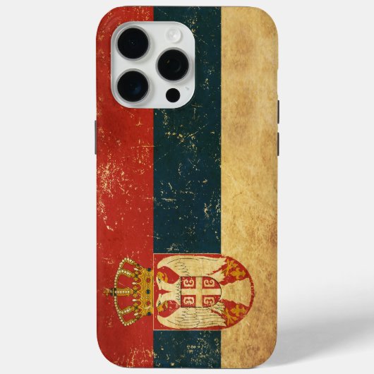 Servische vlag Case-Mate iPhone case (Achterkant)