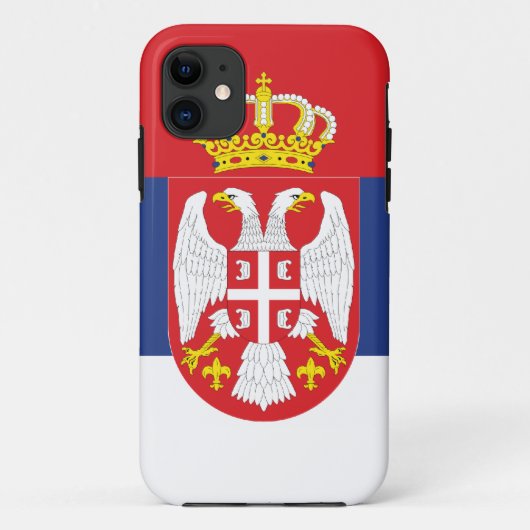 Servische vlag Case-Mate iPhone case (Achterkant)