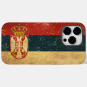 Servische vlag Case-Mate iPhone case (Achterkant (horizontaal))