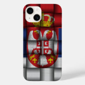 Servische vlag Case-Mate iPhone case (Achterkant)