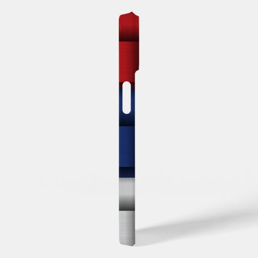 Servische vlag Case-Mate iPhone case (Achterkant / Rechts)
