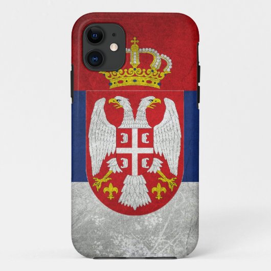 Servische vlag Case-Mate iPhone case (Achterkant)