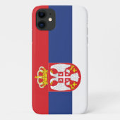Servische vlag Case-Mate iPhone case (Achterkant)