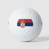 Servische vlag golfballen (Voorkant)