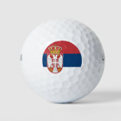 Servische vlag golfballen (Voorkant)