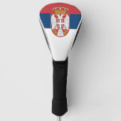 Servische vlag golfheadcover (Voorkant)