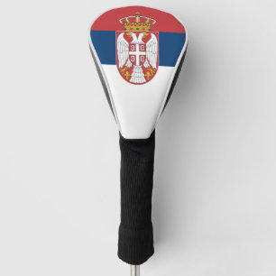 Servische vlag golfheadcover