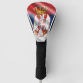 Servische vlag golfheadcover (Voorkant)
