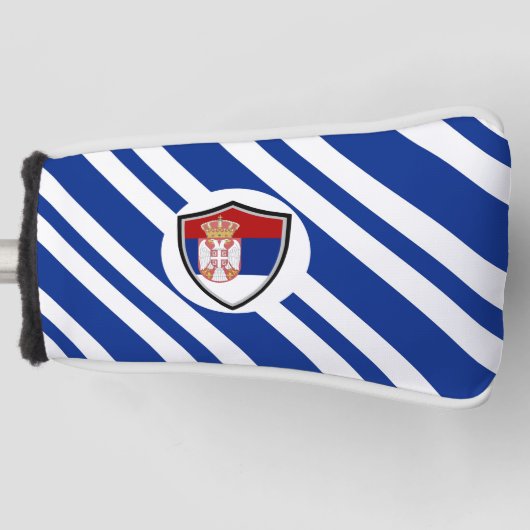 Servische vlag golfheadcover (Voorkant)