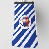 Servische vlag golfheadcover (Draai 90)