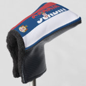 Servische vlag: Gorisch Patriottisch Golfkopje Hoe Golfheadcover (3/4 voorkant)