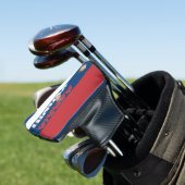 Servische vlag: Gorisch Patriottisch Golfkopje Hoe Golfheadcover (Insitu)