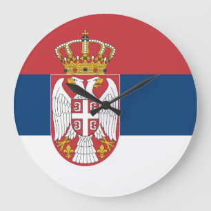 Servische vlag grote klok