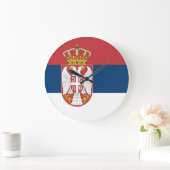 Servische vlag grote klok (Huis)