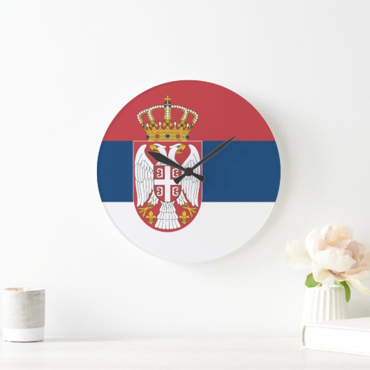 Servische vlag grote klok (Huis)