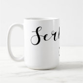 Servische vlag Heart, Republika Srbija Koffiemok (Links)