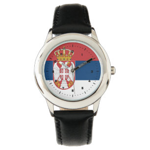 Servische vlag horloge