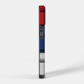 Servische vlag iPhone hoesje (Rechterkant)