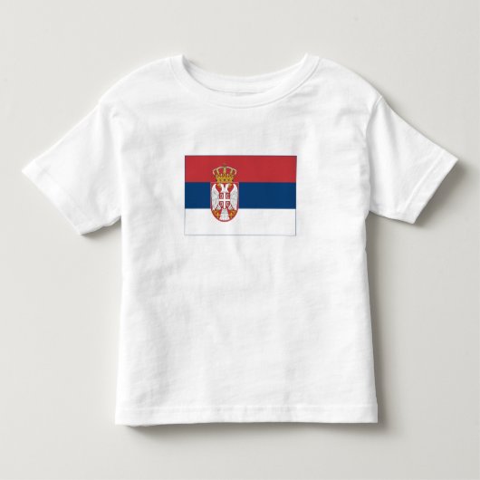 Servische vlag kinder shirts (Voorkant)