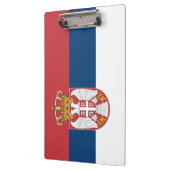 Servische vlag klembord (Links)