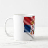 Servische vlag koffiemok (Links)