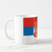 Servische vlag koffiemok (Links)