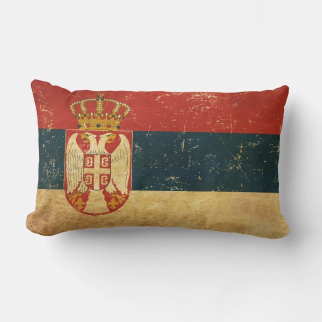 Servische Vlag Kussen (Voorkant)