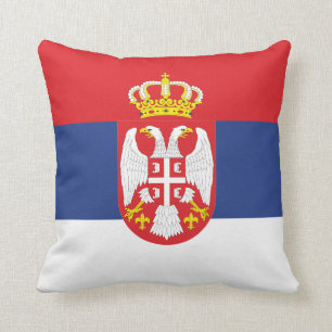 Servische vlag kussen