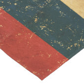 Servische vlag lange tafelloper (Hoek)