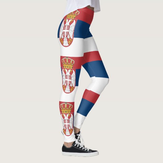 Servische vlag leggings (Rechts)