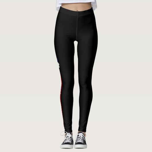 Servische vlag leggings (Voorkant)