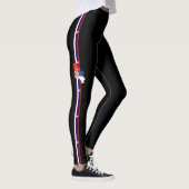 Servische vlag leggings (Rechts)