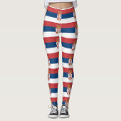 Servische vlag leggings (Voorkant)