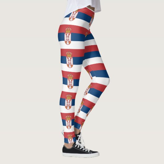 Servische vlag leggings (Rechts)