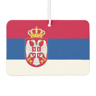 Servische vlag luchtverfrisser