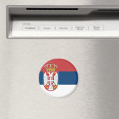 Servische vlag magneet (Insitu (Vaatwasser))