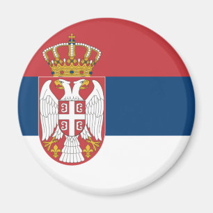 Servische vlag magneet