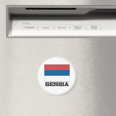 Servische vlag magneet (Insitu (Vaatwasser))