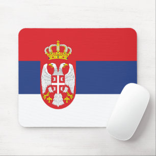 Servische vlag muismat
