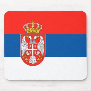Servische vlag muismat