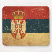 Servische vlag muismat (Voorkant)
