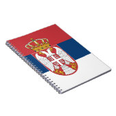 Servische vlag notitieboek (Rechterzijde)