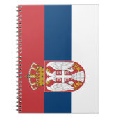 Servische vlag notitieboek (Voorkant)