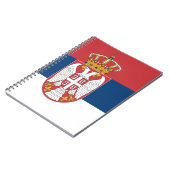 Servische vlag notitieboek (Linkerzijde)