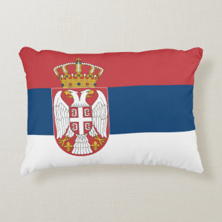 Servische vlag op het kussen