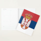 Servische vlag planner (Display)