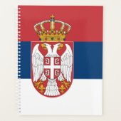Servische vlag planner (Voorkant)