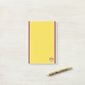 Servische vlag post-it® notes (Op bureau)